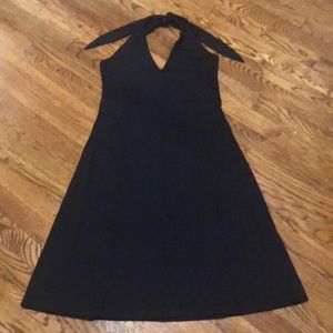 Patagonia black halter sport dress